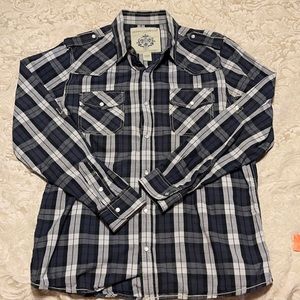 Men’s Supply Company USA button up. Size Large.